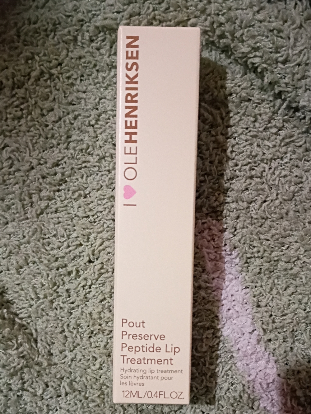 OLE HENRIKSEN POUT PRESERVE PEPTIDE LIP TREATMENT Vanilla Bonbon